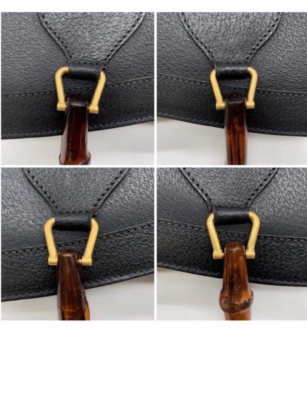 Authentic Gucci Bamboo Handle
Leather Black - Picture 4 of 7